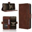 Huawei nova 14 5G Brown Leather Phone Case with Card Slots - 1