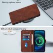 Realme Neo7 Turbo 5G Brown 3D Embossed Flip Leather Phone Case - 9