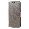 Xiaomi Poco F7 Ultra/Redmi K80 Pro Grey Lace Flower Flip Leather Case - 2