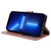 Xiaomi Poco F7 Ultra/Redmi K80 Pro Rose Gold Lace Flip Leather Case - 5