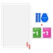 PRITOM L10 10.1" 2pcs 9H Tempered Glass Film, 0.3mm Explosion-proof - 2