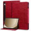 Samsung Galaxy Tab S9+/S8+/S7+ Red Cat Buckle Leather Tablet Case - 1