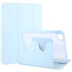 iPad Pro 13 2024 GEBEI Sky Blue Acrylic TPU Rotating Case with Pen Slot - 1