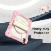 iPad Pro 13 2024 Rose Gold Beige Silicone Hybrid Tablet Case - 9