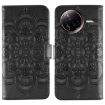 Xiaomi Poco F7 Ultra/Redmi K80 Pro Black Sun Mandala Leather Case - 1