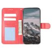 Xiaomi 14T Pro Red Leather Case - Sun Mandala Embossing Pattern - 4