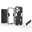 Xiaomi Redmi 13 4G Punk Armor PC + TPU Case with Holder Light Red - 5