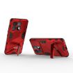 Redmi K70 Ultra Global Punk Armor Phone Case with Holder - Red - 4