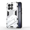 Redmi K70 Ultra Global Punk Armor Phone Case with Holder - White - 1
