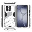 Redmi K70 Ultra Global Punk Armor Phone Case with Holder - White - 3