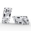 Redmi K80/Poco F7 Pro Punk Armor PC+TPU Phone Case with Holder White - 5