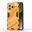 Redmi K80/Poco F7 Pro Punk Armor Orange Case with Holder - PC + TPU - 1