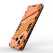 Redmi K80/Poco F7 Pro Punk Armor Orange Case with Holder - PC + TPU - 4