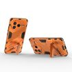 Redmi K80/Poco F7 Pro Punk Armor Orange Case with Holder - PC + TPU - 5