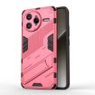 Redmi K80 Pro/Poco F7 Ultra Punk Armor Case with Holder Light Red - 1