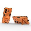 Redmi Note 14 4G Punk Armor PC + TPU Case with Holder - Orange - 4
