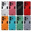 Redmi Note 14 4G Punk Armor PC + TPU Case with Holder - Orange - 7