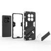 Redmi Note 14 Pro 4G Punk Armor Phone Case with Holder - Red - 6
