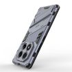 Redmi Note 14 Pro 4G Punk Armor PC + TPU Case with Holder - Grey - 5