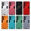 Redmi Note Turbo 4 Punk Armor Green Phone Case with Holder - PC + TPU - 7
