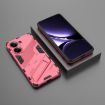 Redmi Note Turbo 4 Punk Armor Phone Case with Holder - Light Red - 2