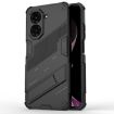 Redmi A5/Poco C71 Punk Armor Phone Case with Holder - Black - 1
