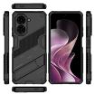 Redmi A5/Poco C71 Punk Armor Phone Case with Holder - Black - 3