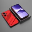 Redmi Turbo 4 Pro Punk Armor Phone Case with Holder - Red - 2