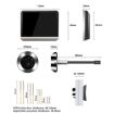 SY-36 4.3" Color Screen 1080P WiFi Smart Cat Eye Video Doorbell (Black) - 3