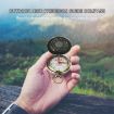 Nisa J35B Retro Pocket Watch with Hollow Flip Compass - 6
