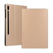 Samsung Galaxy Tab S7 T870 (2020) Leather Case - Local Gold Holder - 1