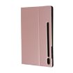 Samsung Galaxy Tab S7 T870 (2020) Rose Gold Leather Flip Case Holder - 3