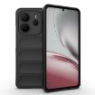 Redmi Note 14 4G EU Magic Shield TPU Flannel Case Black 164.84mm - 1