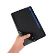 Samsung Galaxy Tab S7/S8 Leather Case with Holder - Black (2020) - 7