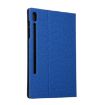 Samsung Galaxy Tab S7/S8 Leather Case with Holder - Blue (2020) - 3