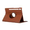 Samsung Galaxy Tab S7/S8 Litchi Texture 360 Leather Case Brown - 5