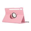 Samsung Galaxy Tab S7/S8 Pink 360 Rotating Leather Case with Holder - 5
