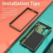 Samsung Galaxy Z Fold7 5G Case with Sliding Window & Ring Stand - Green - 3
