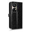 Ulefone Note 17 Pro Black Leather Phone Case with Honeycomb Texture - 3