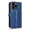 Ulefone Note 20 Pro Blue Leather Phone Case with Honeycomb Texture - 3