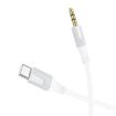 Borofone BL19 AUX Creator 3.5mm to Type-C Audio Cable 1m White - 3