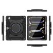 iPad Pro 13 2024 Armor Case with Rotating Ring & Pen Slot - Black - 3