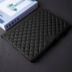 Samsung Galaxy Tab A8 10.5 Leather Tablet Case - Rhombus Lattice Black - 2