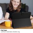 Samsung Galaxy Tab A8 10.5 Leather Tablet Case - Rhombus Lattice Black - 7