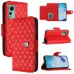 Ulefone Note 14 Red Flip Leather Phone Case with Lanyard - 1