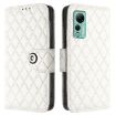 Ulefone Note 14 Flip Leather Phone Case with Lanyard - White - 2
