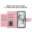 Ulefone Note 18 Ultra Pink Flip Leather Case with Lanyard - 4