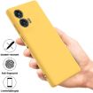 Motorola Edge 50 Fusion Yellow Silicone Dropproof Full Coverage Case - 2