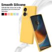 Motorola Edge 50 Fusion Yellow Silicone Dropproof Full Coverage Case - 3