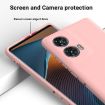 Motorola Edge 50 Fusion Pink Silicone Dropproof Full Coverage Case - 4
